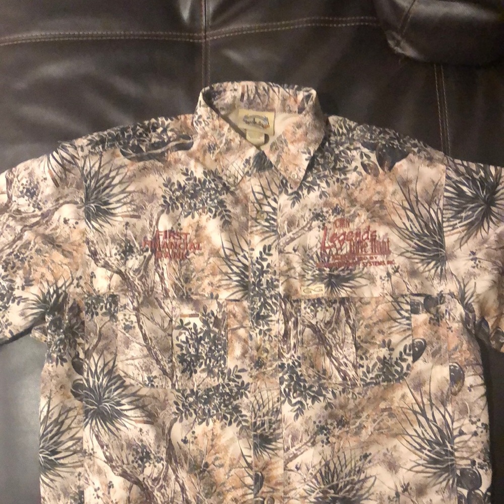 fishing shirt game guard camo